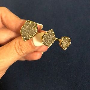 Kendra Scott Double Druzy Ring